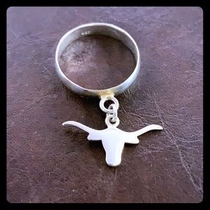 Sterling Silver longhorn style ring